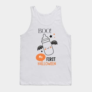 kid first halloween boo Tank Top